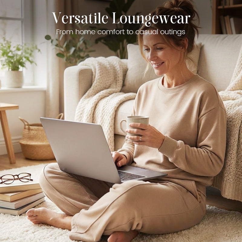 Marit | 2-delige set met wijde broek