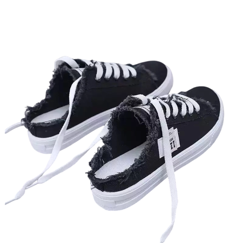 Margriet | Denim sneaker zonder hiel